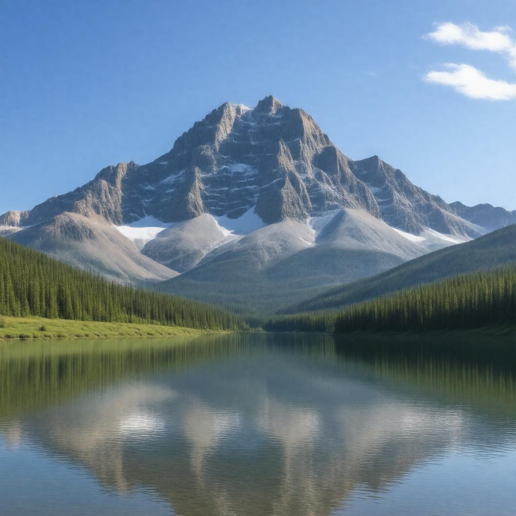 AI-created image of Centennial Mountains
