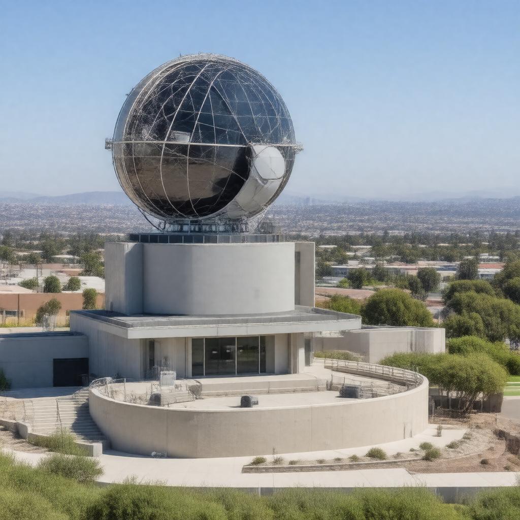 AI-created image of Center for Astrophysics and Space Sciences