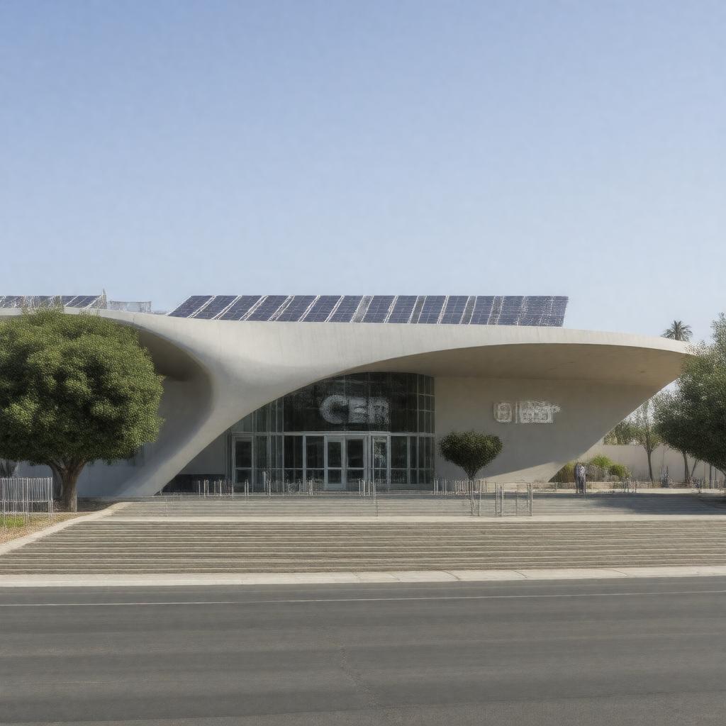 AI-created image of Center for Energy Research