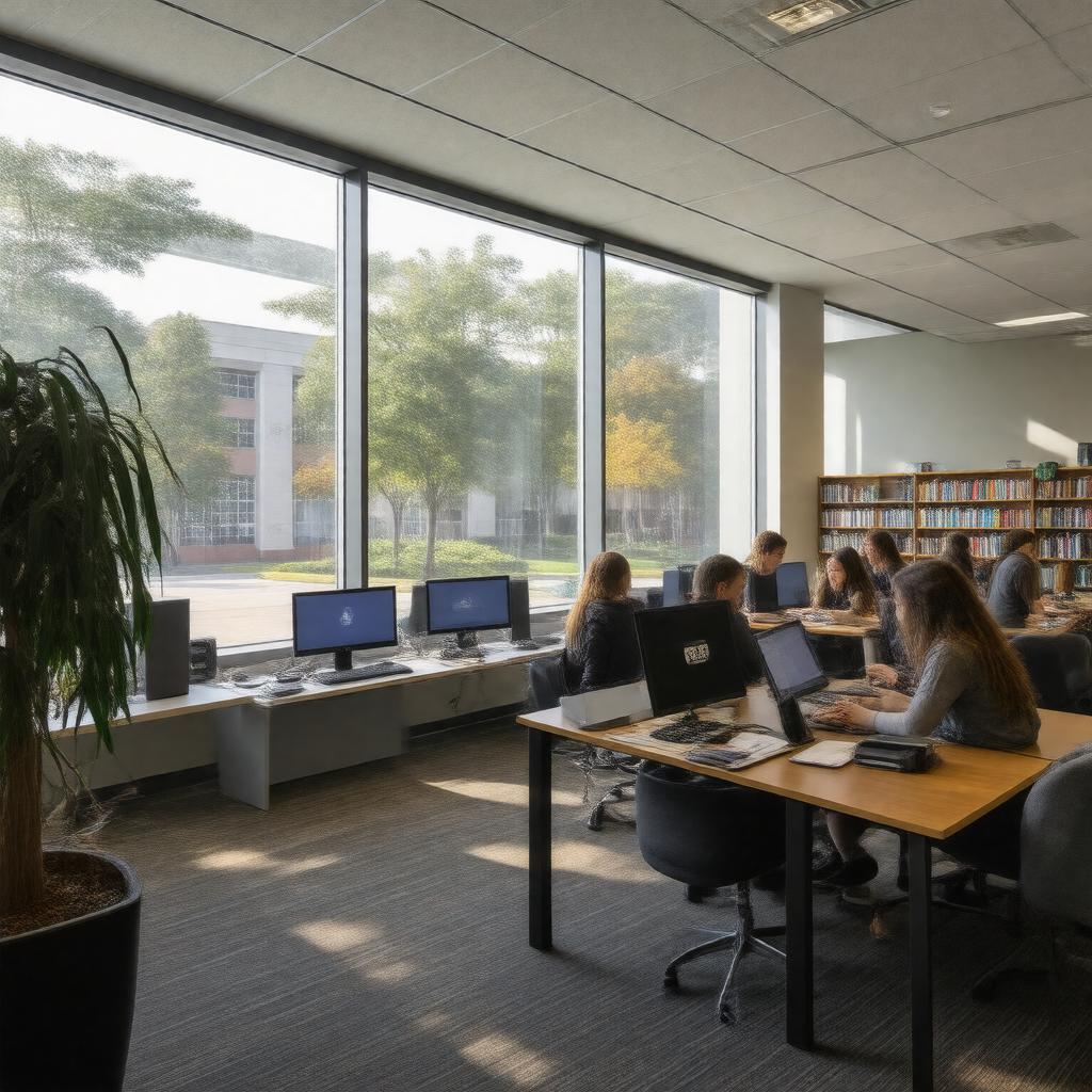 AI-created image of Center for Excellence in Writing