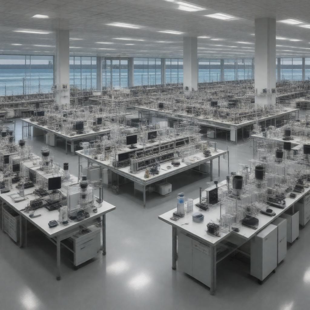 Click to view larger image AI-created image of Center for Marine Biotechnology and Biomedicine