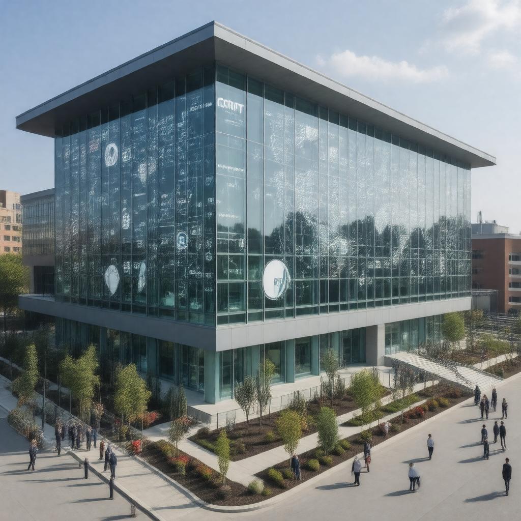 Click to view larger image AI-created image of Center for Research toward Advancing Financial Technologies