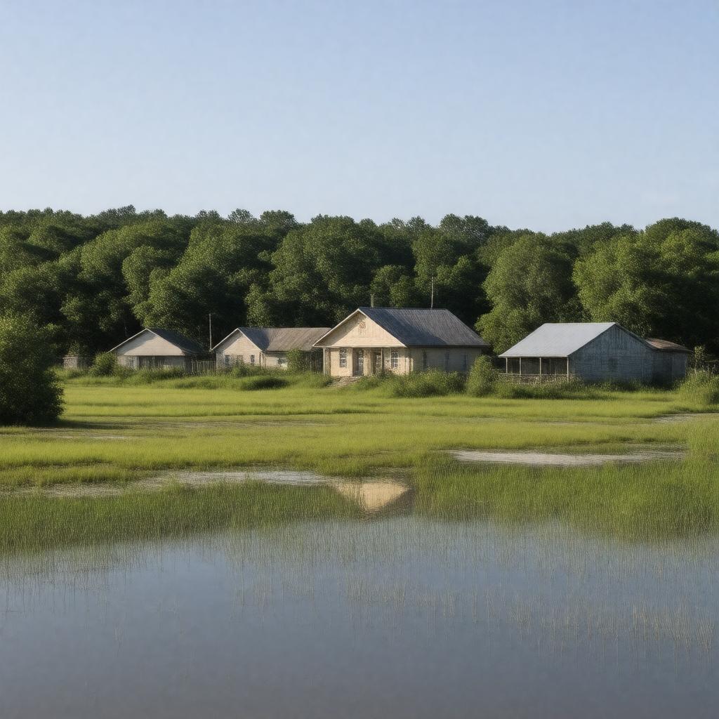 AI-created image of Centerville, Louisiana