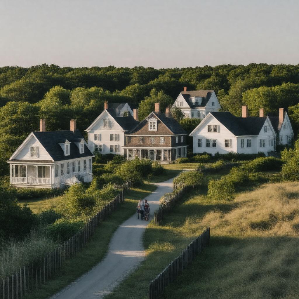 AI-created image of Centerville, Massachusetts