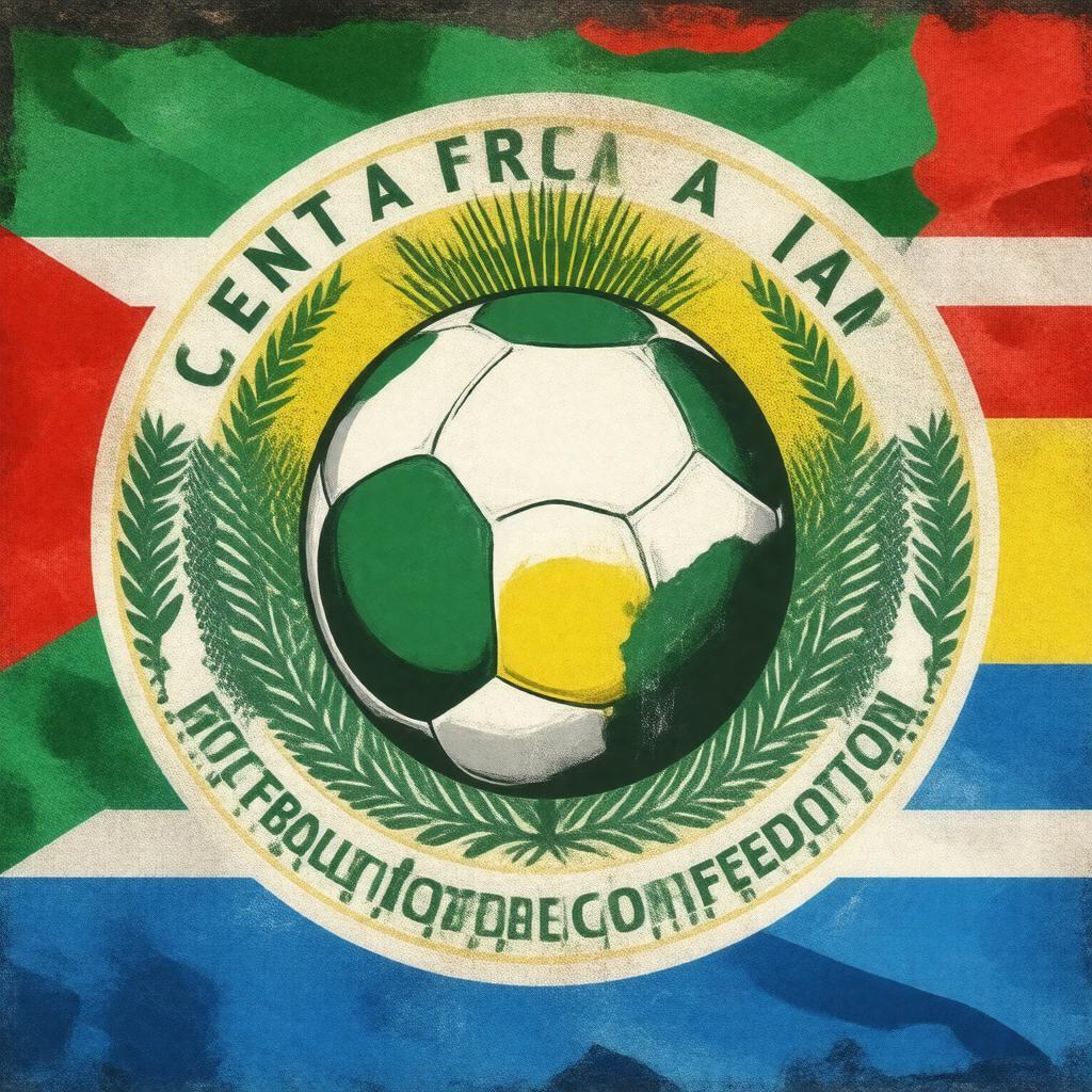 Click to view larger image AI-created image of Central African Football Confederation