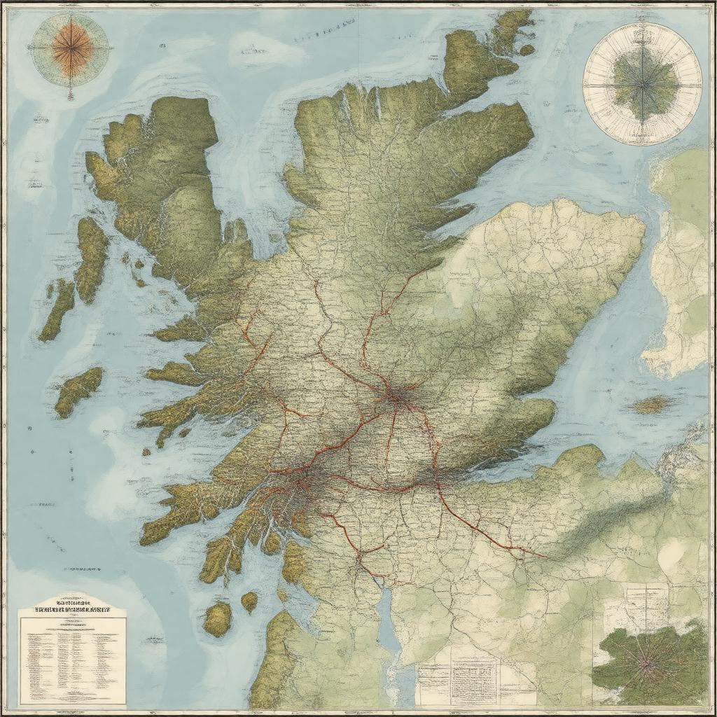 AI-created image of Central Belt