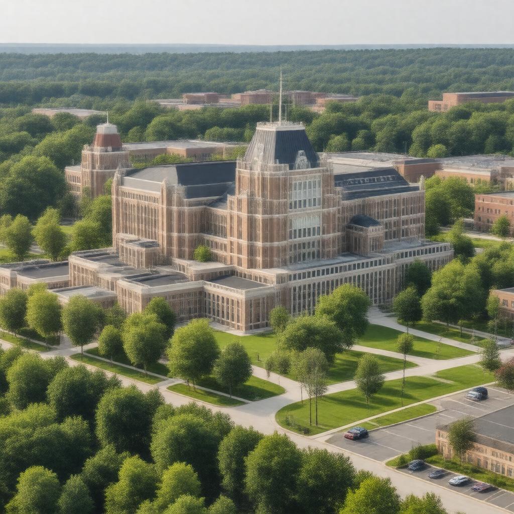 AI-created image of Central Bible College