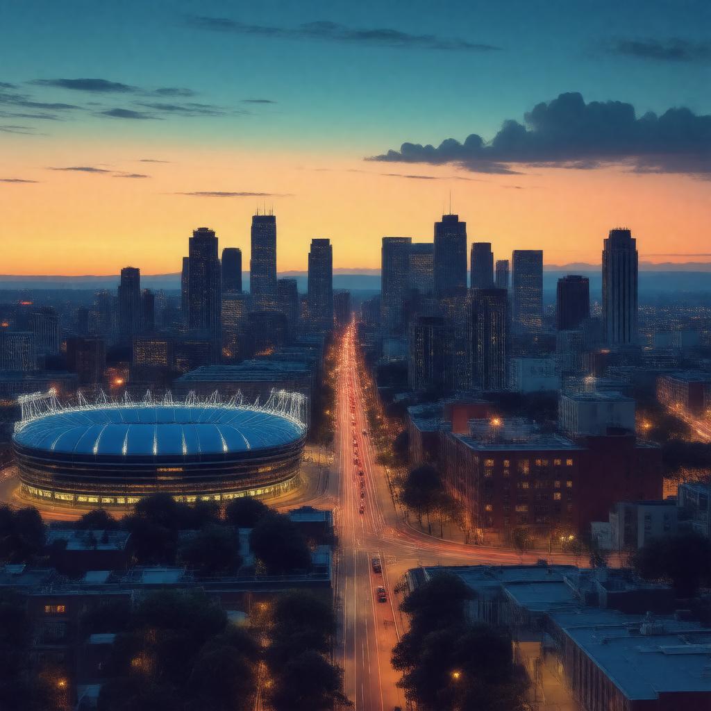 AI-created image of Central City