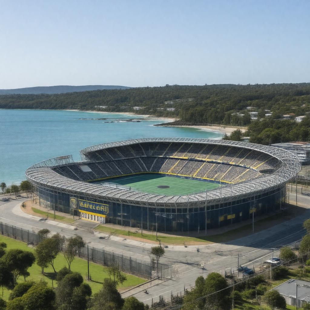 AI-created image of Central Coast Mariners FC