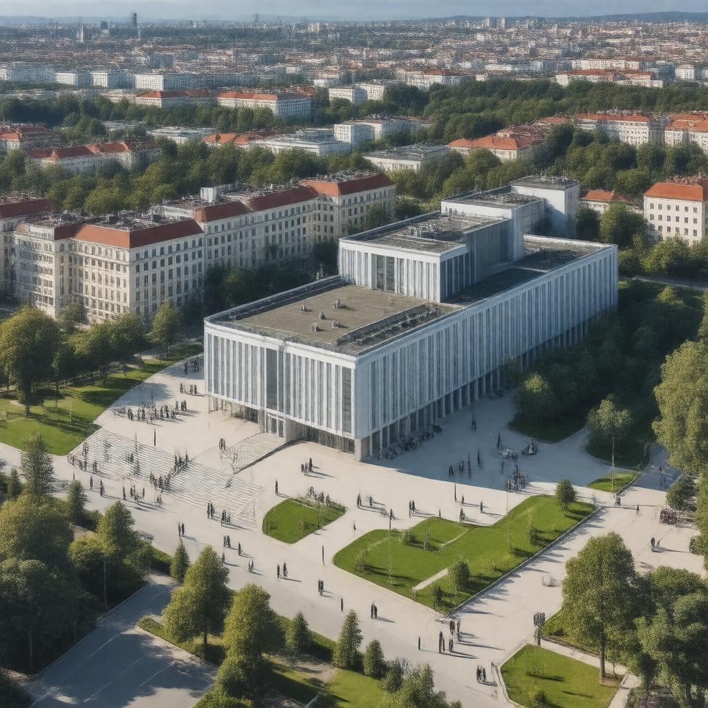 AI-created image of Central European University