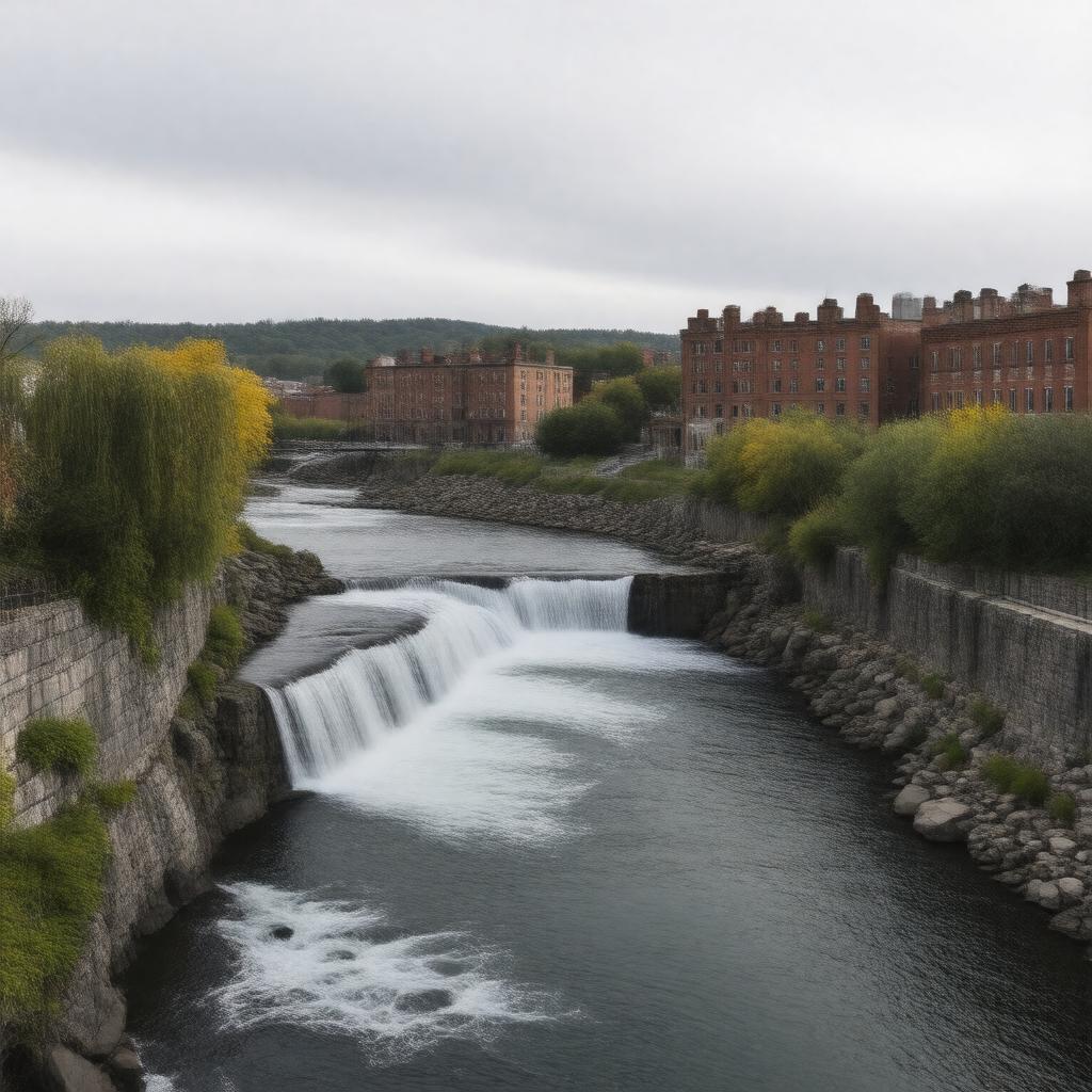 AI-created image of Central Falls