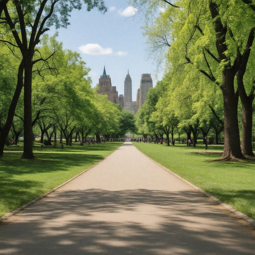 AI-created image of Central Park