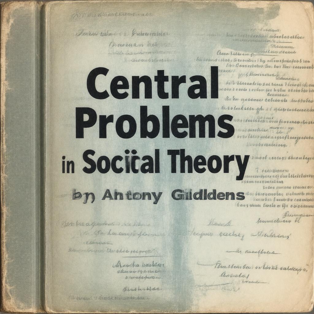 Click to view larger image AI-created image of Central Problems in Social Theory