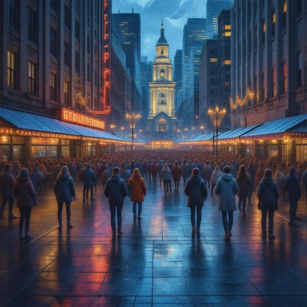AI-created image of Central Square