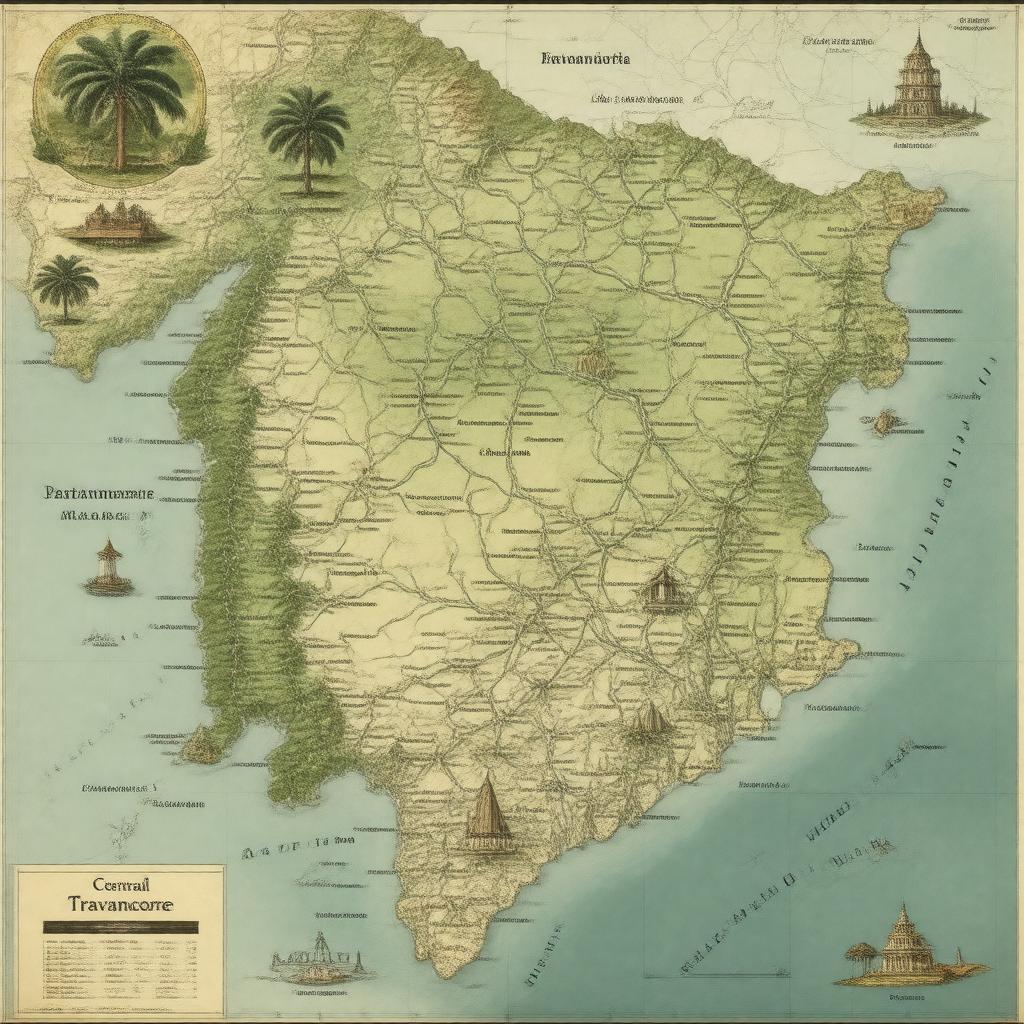 AI-created image of Central Travancore Malayalam