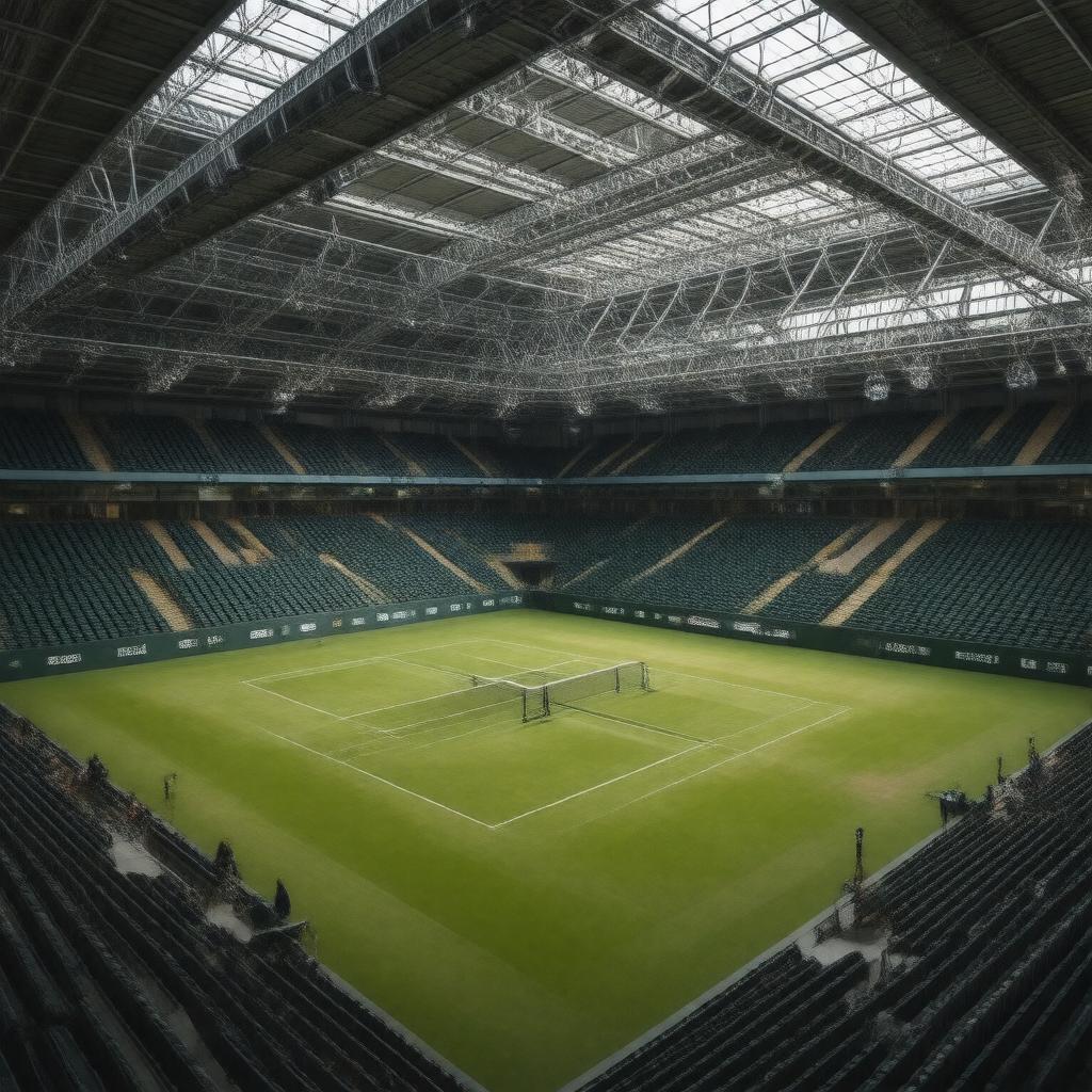 AI-created image of Centre Court