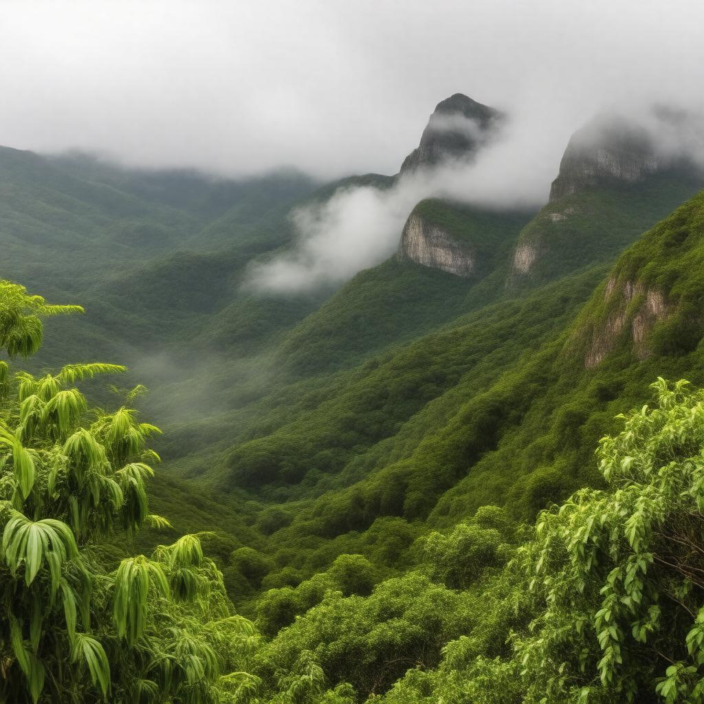 AI-created image of Centre Hills