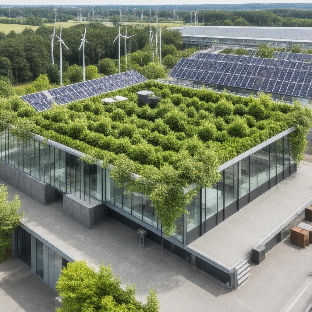 AI-created image of Centre for Cleantech Innovation