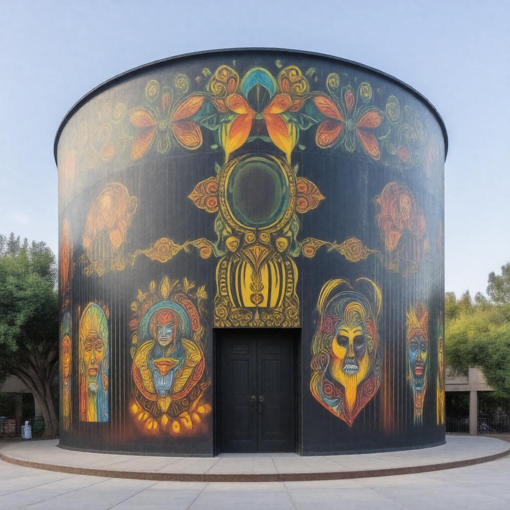 AI-created image of Centro Cultural de la Raza