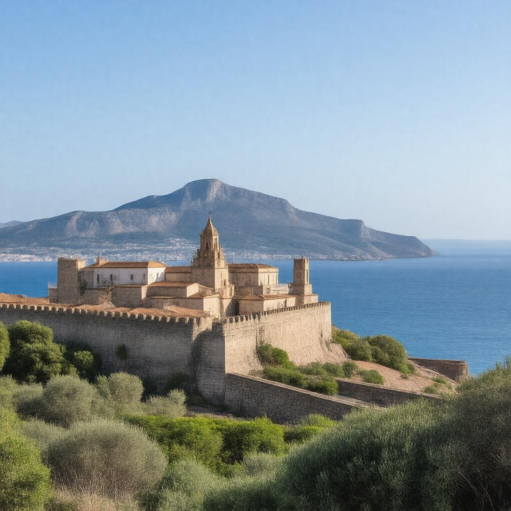 AI-created image of Ceuta