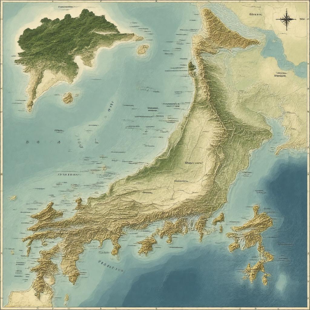 AI-created image of Chūgoku region