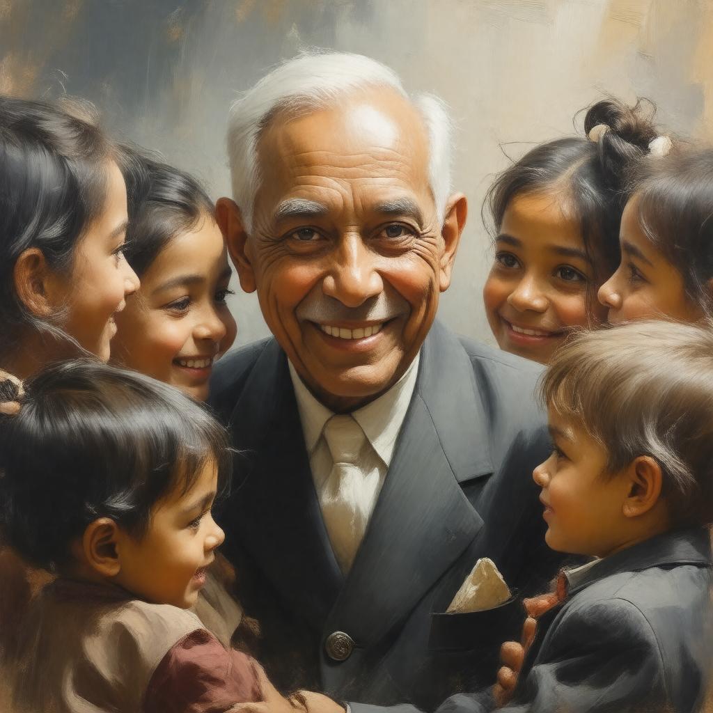 AI-created image of Chacha Nehru