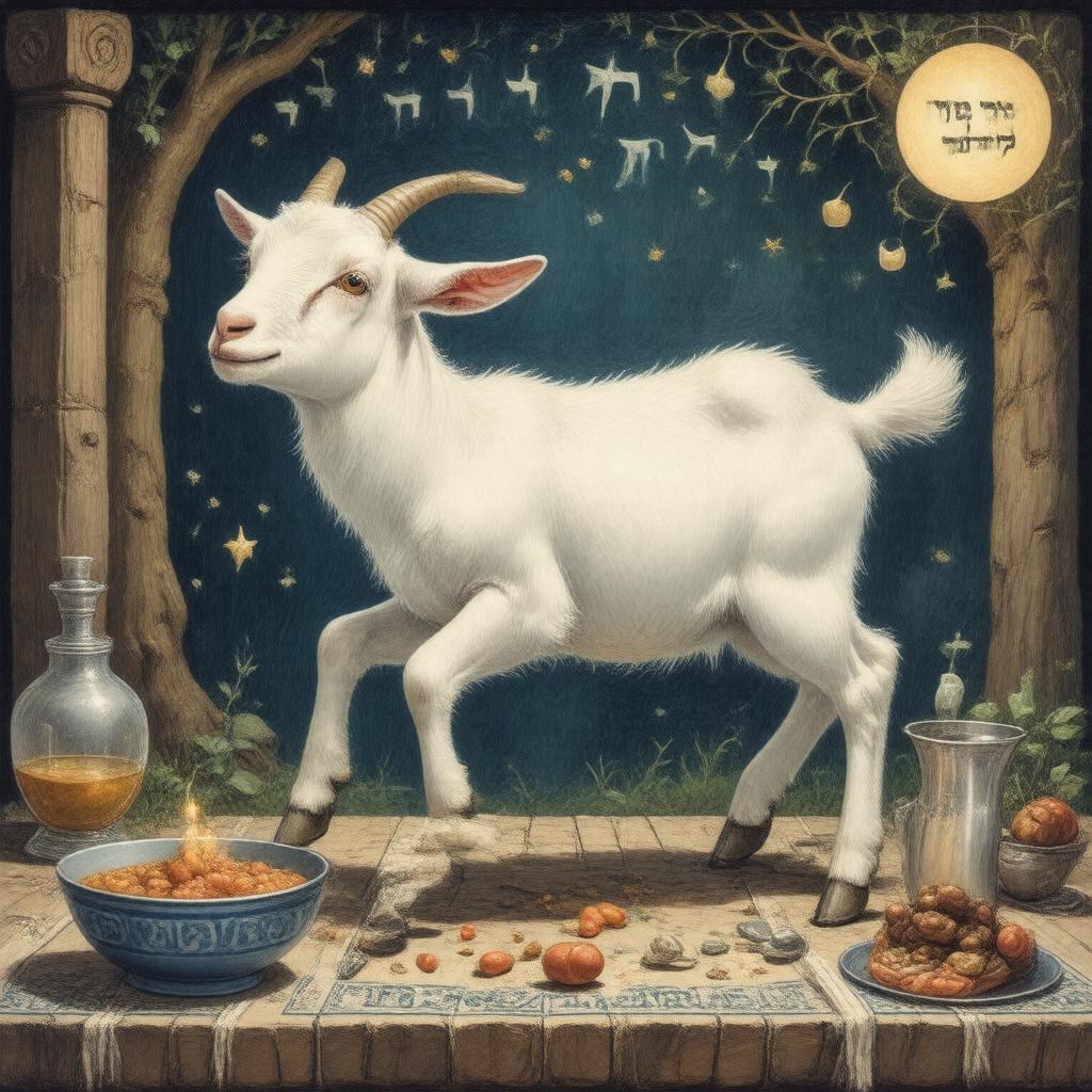 AI-created image of Chad Gadya song