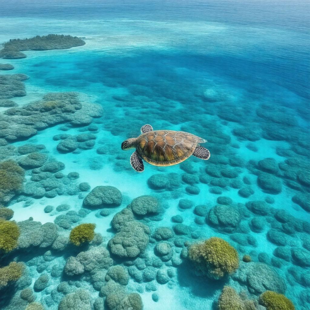 Click to view larger image AI-created image of Chagos Marine Protected Area