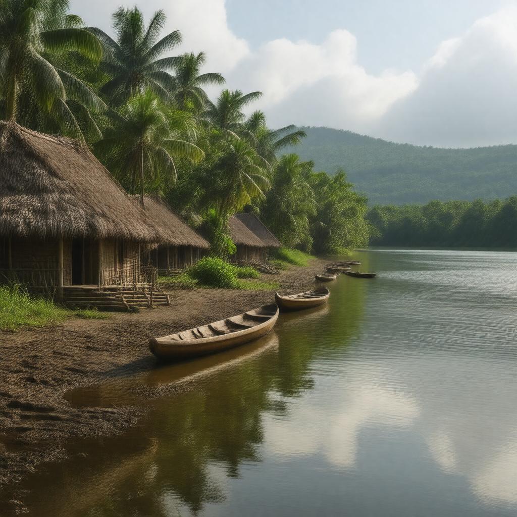 AI-created image of Chaguanes people