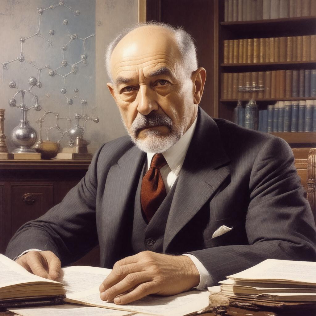 AI-created image of Chaim Weizmann