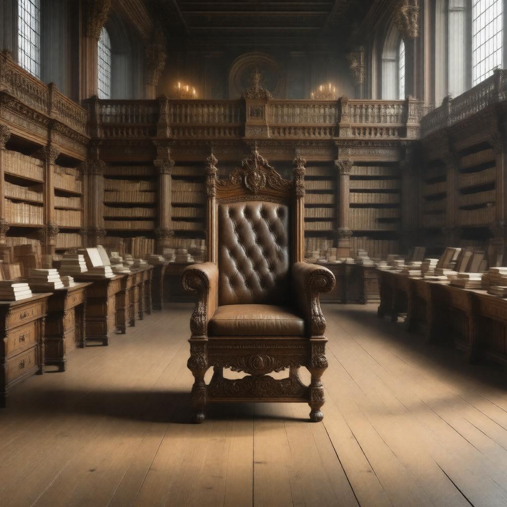 AI-created image of Chair of Logic, University of Glasgow