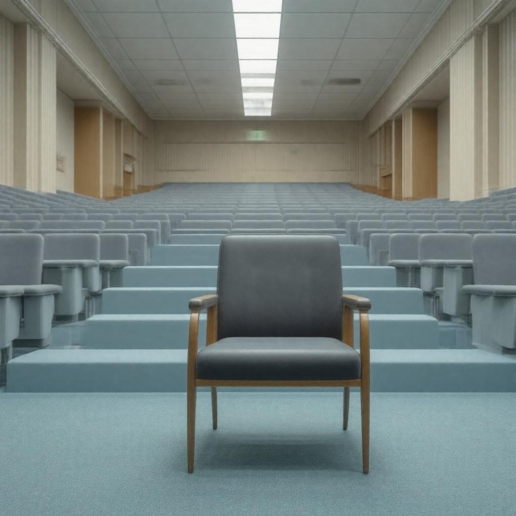 Click to view larger image AI-created image of Chair of the Winton Centre for Risk and Evidence Communication
