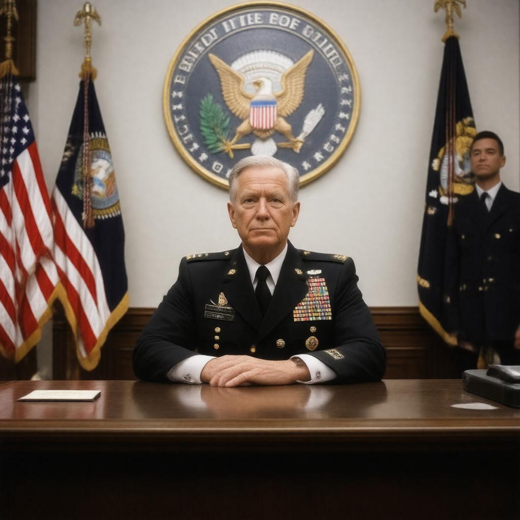 AI-created image of Chairman of the Joint Chiefs of Staff