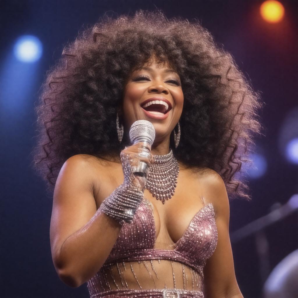 AI-created image of Chaka Khan