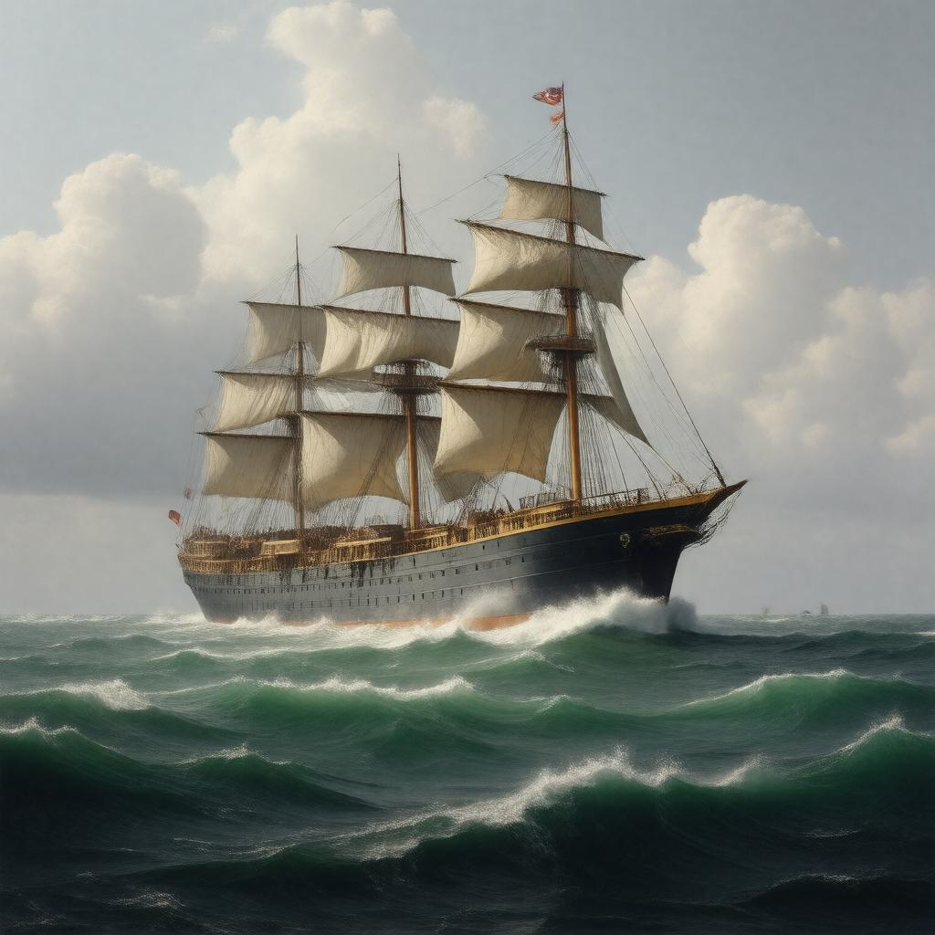 AI-created image of Challenger Expedition