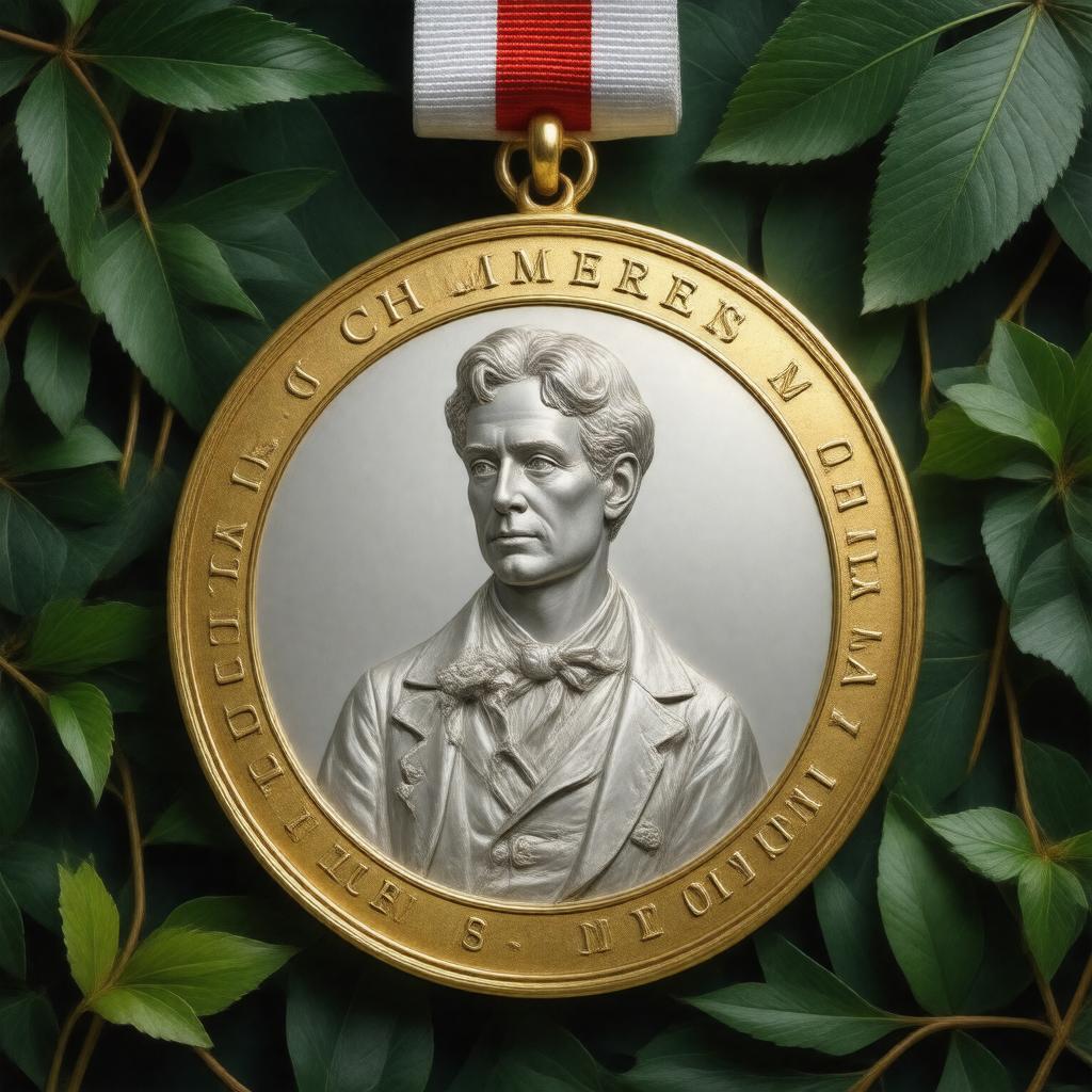 Click to view larger image AI-created image of Chalmers Medal