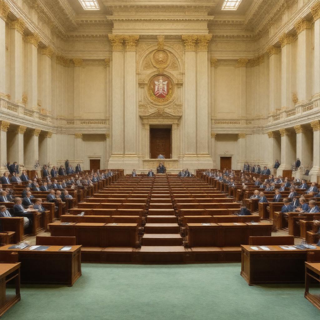 AI-created image of Chamber of Deputies of Chile