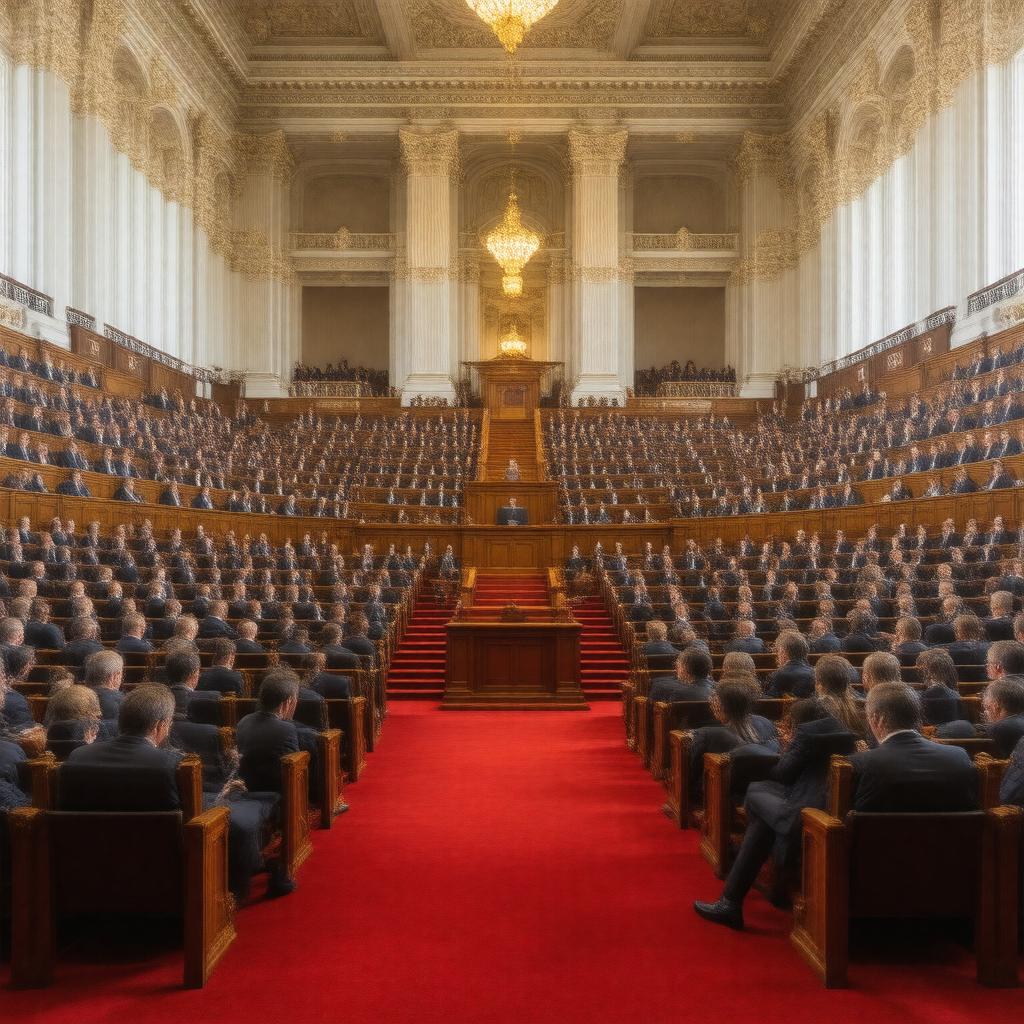 AI-created image of Chambre des communes du Canada
