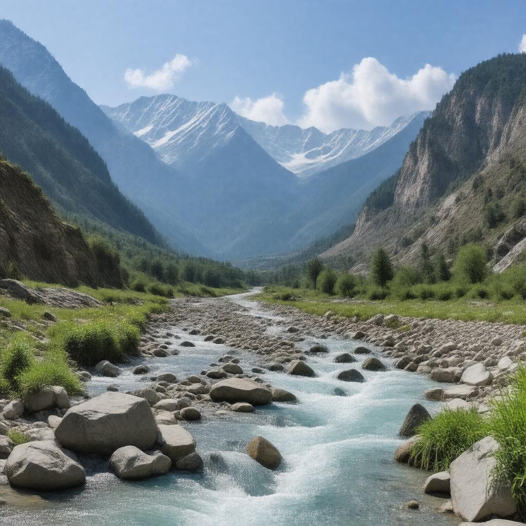 AI-created image of Chamoli