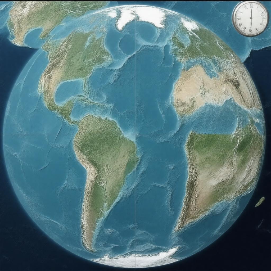 AI-created image of Chamorro Standard Time