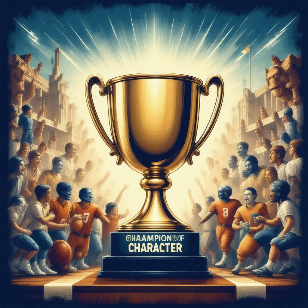 Click to view larger image AI-created image of Champions of Character