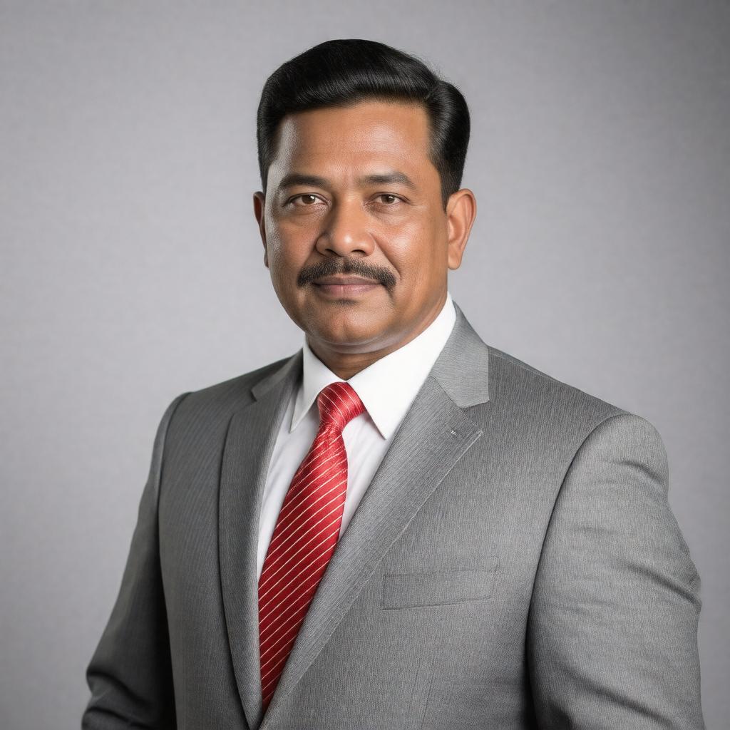 AI-created image of Chan Santokhi