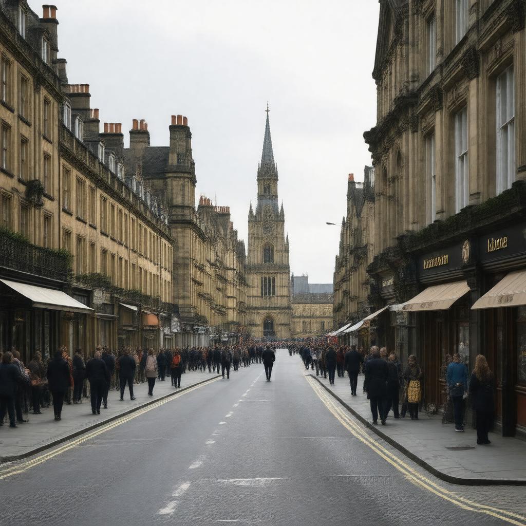 AI-created image of Chancery Lane