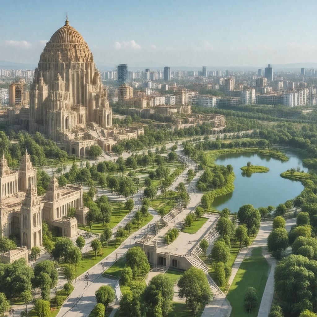 AI-created image of Chandigarh