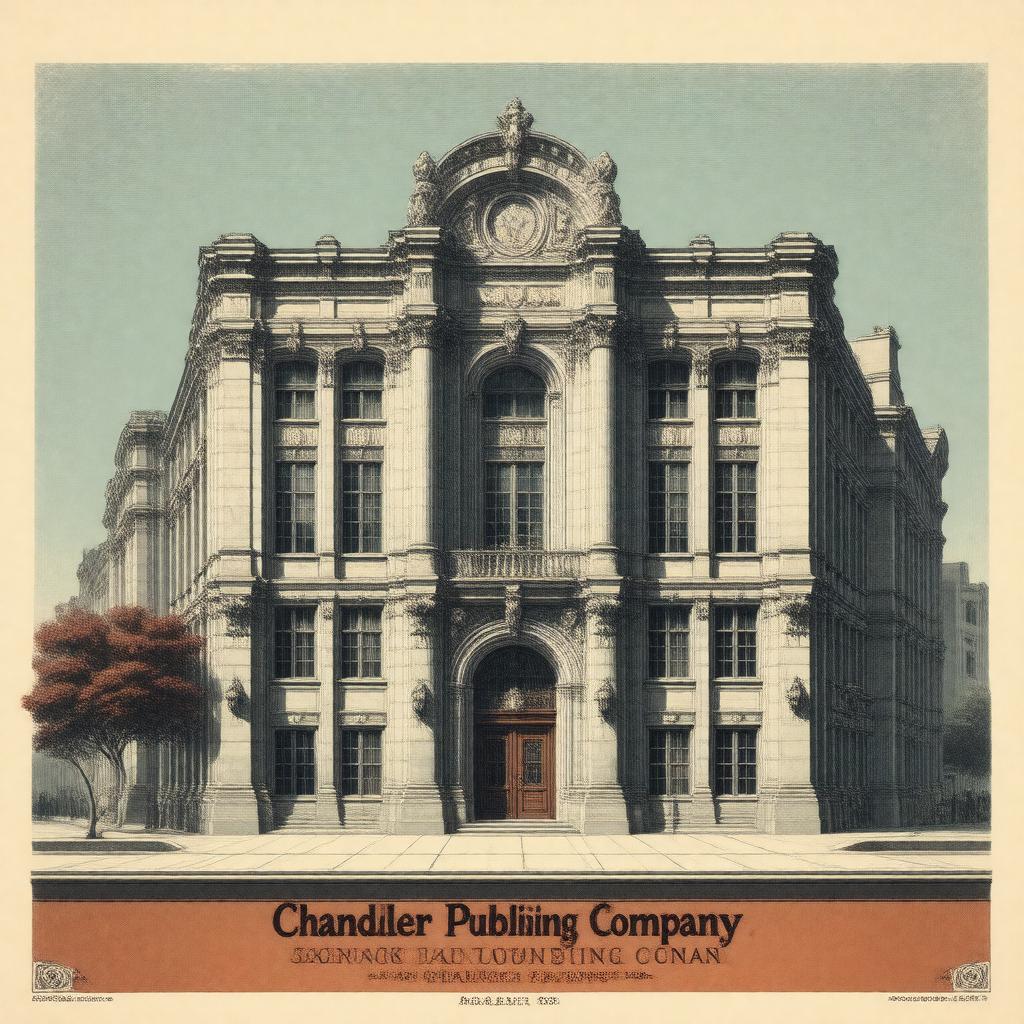 AI-created image of Chandler Publishing Company