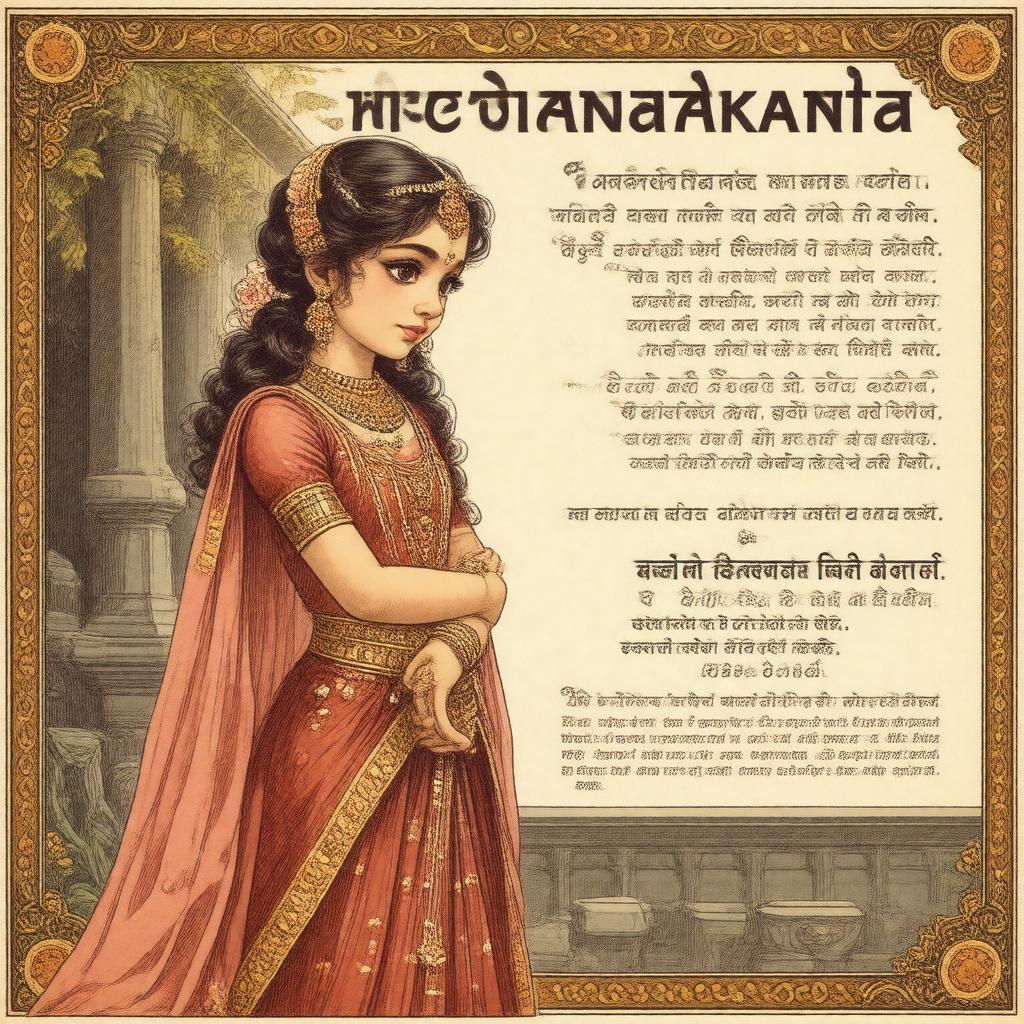 AI-created image of Chandrakanta