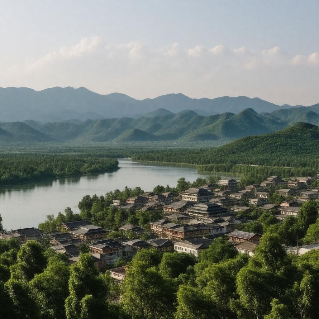 AI-created image of Changbai Korean Autonomous County