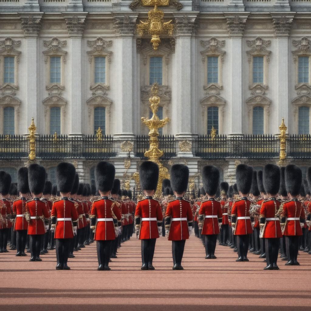 AI-created image of Changing of the Guard