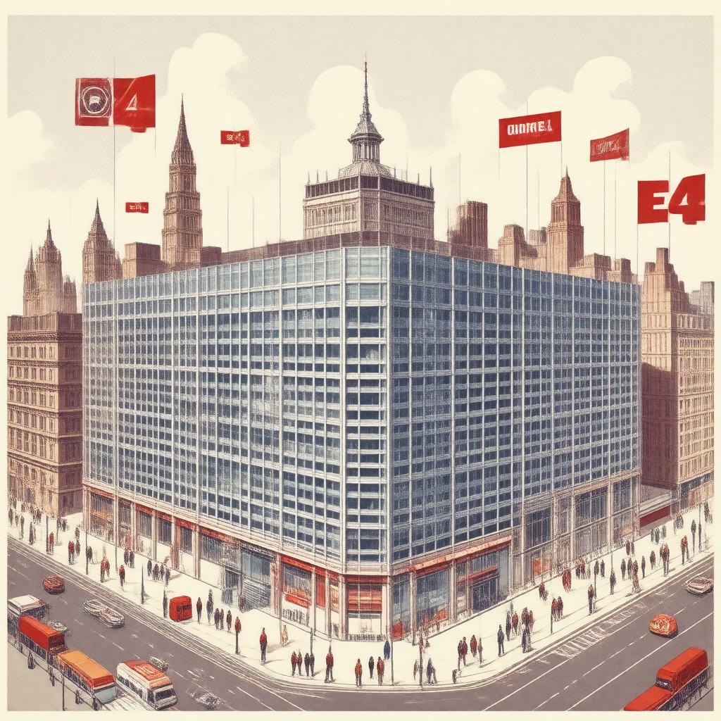 AI-created image of Channel Four Television Corporation