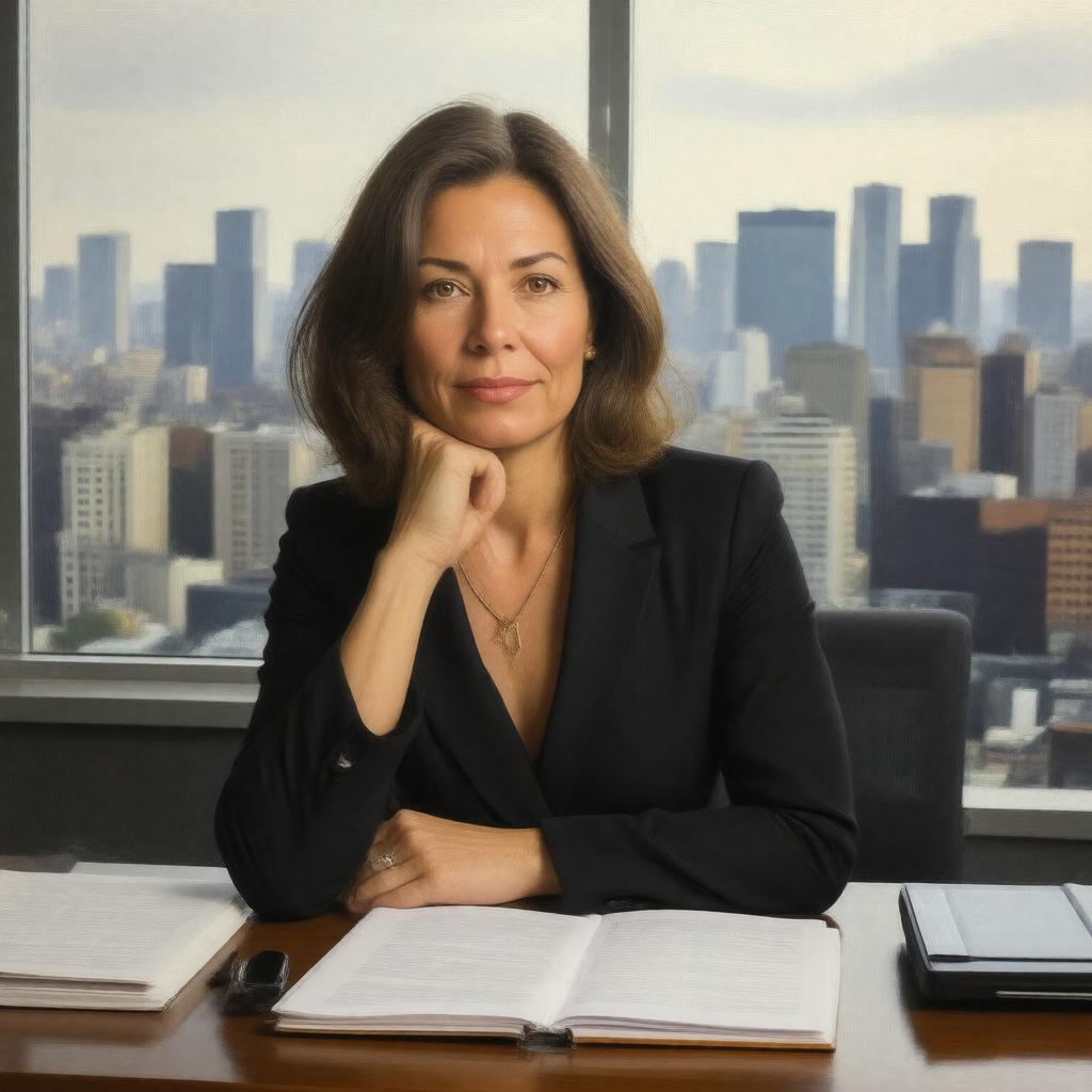 AI-created image of Chantal Hébert